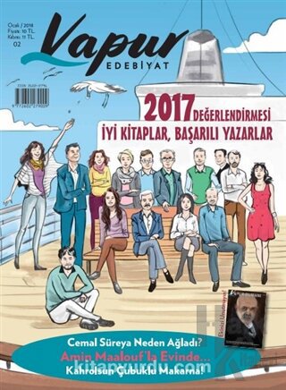 Vapur Edebiyat Dergisi Sayı: 2 Ocak 2018 - Halkkitabevi