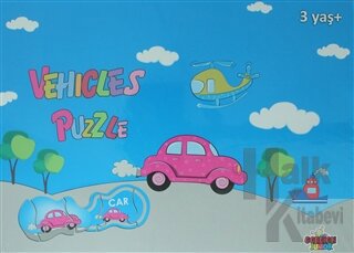Vehicles Puzzle (Ciltli) - Halkkitabevi