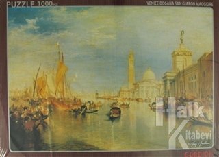 Venice Dogana San Giargo Maggiore Puzzle (1000 Parça)