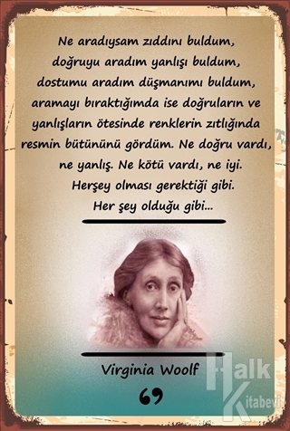 Virginia Woolf - Halkkitabevi