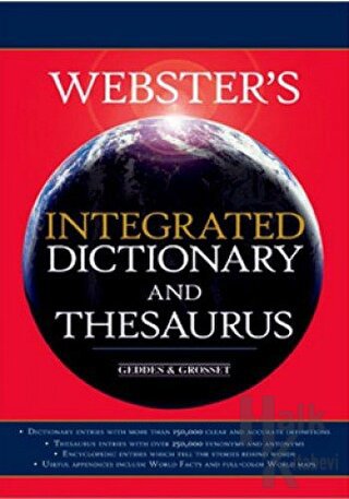 Webster’s Integrated Dictionary and Thesaurus (Ciltli) - Halkkitabevi