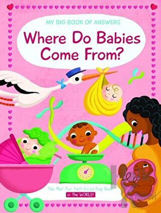Where Do Babies Come From? (My Big Book of Answers) (Ciltli) - Halkkit