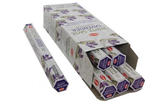 White Sage Lavender Tütsü Çubuğu 20'li Paket