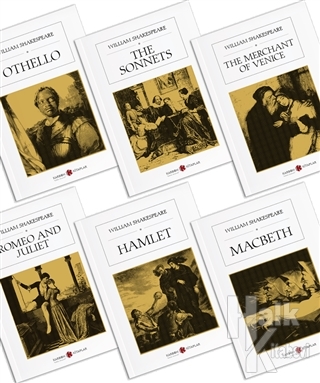 William Shakespeare İngilizce Seti (6 Kitap Takım) - Halkkitabevi