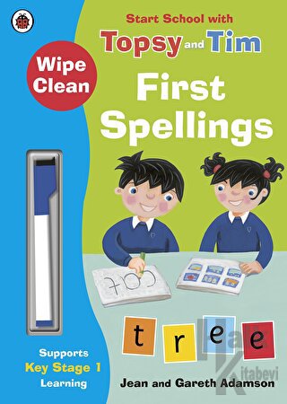 Wipe-Clean First Spellings: Start School with Topsy and Tim - Halkkita