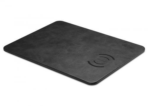 Addison WMP-15 28,5x19,5x0,5cm Siyah Kablosuz Şarj+Mouse Pad - Halkkit