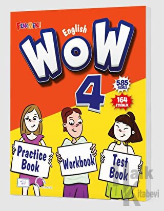 Wow 4 Practıce Book + Workbook + Test Book - Halkkitabevi