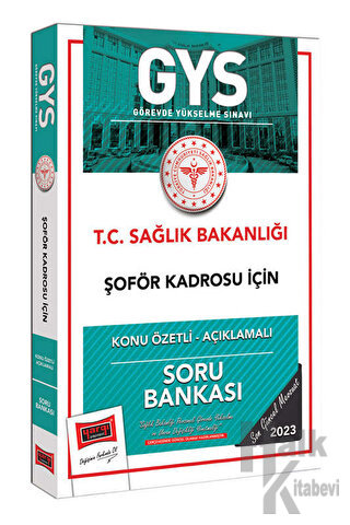 Yargı Yayınları 2023 Sağlık Bakanlığı Şöför Kadrosu İçin Konu Özetli Açıklamalı Soru Bankası