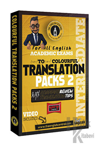 Yargı Yayınları 2023 Tüm İngilizce Akademik Sınavlar İçin Çeviri Fasikülleri Gramer Özeti Çeviri İpuçları Translation Packs 2 (İntermadiate)