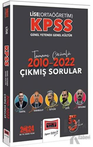 Yargı Yayınları 2024 KPSS GY-GK Lise (Ortaöğretim) Tamamı Çözümlü 2010