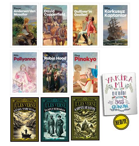 Yaz Tatiline Özel Çocuk Klasikleri 10 Kitap - Yakira Mi Benim Defterim