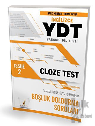 YDT İngilizce Cloze Test Issue 2 - Halkkitabevi