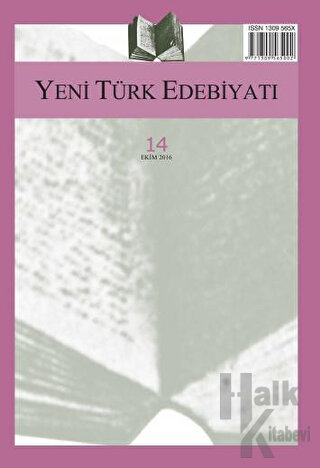 Yeni Türk Edebiyatı 14 - Ekim 2016