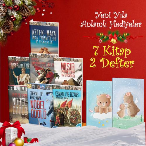 İlk Kütüphanem Seti - 7 Kitap  2  Defter -1