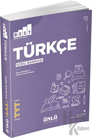 YKS TYT Türkçe BEST Soru Bankası - Halkkitabevi