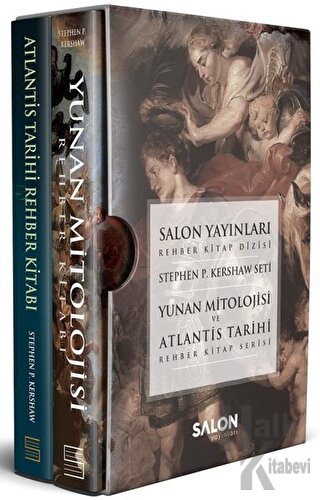 Yunan Mitolojisi ve Atlantis Tarihi Rehber Kitap Serisi (2 Kitap Takım) (Ciltli)