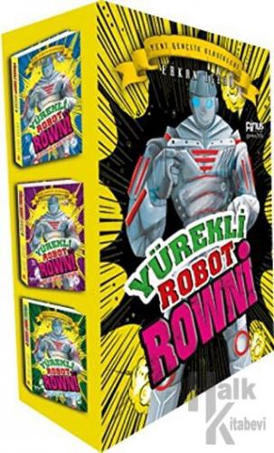 Yürekli Robot Rowni (3 Kitap Set)