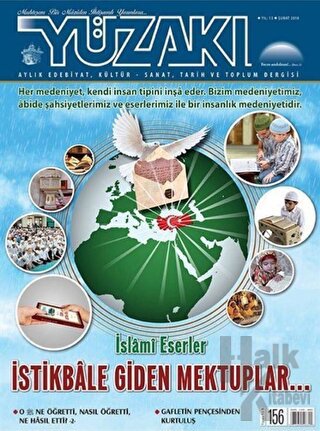 Yüzakı Aylık Edebiyat, Kültür, Sanat, Tarih ve Toplum Dergisi / Sayı:156 Şubat 2018