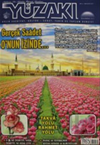 Yüzakı Aylık Edebiyat, Kültür - Sanat, Tarih ve Toplum Dergisi Sayı: 165
