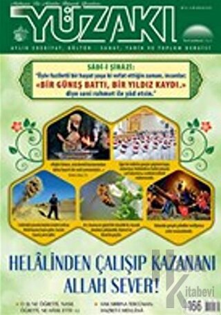 Yüzakı Aylık Edebiyat, Kültür, Sanat, Tarih ve Toplum Dergisi Sayı: 166 Aralık 2018
