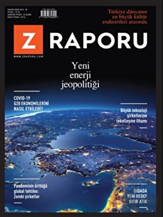 Z Raporu Dergisi Sayı: 18 - Kasım 2020