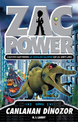 Zac Power - Canlanan Dinozor - Halkkitabevi