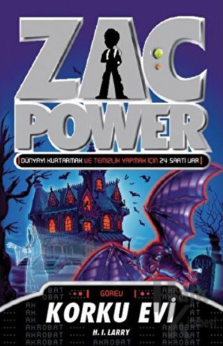 Zac Power - Korku Evi 15. Kitap - Halkkitabevi