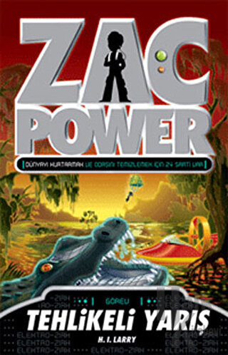 Zac Power - Tehlikeli Yarış 16. Kitap - Halkkitabevi