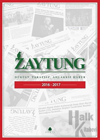 Zaytung Almanak 2016 - 2017 - Halkkitabevi