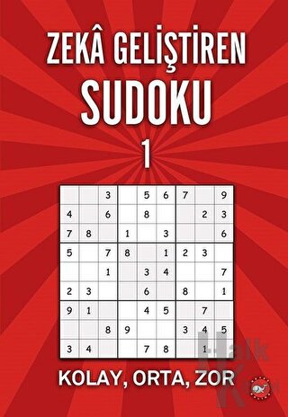 Zeka Geliştiren Sudoku 1 - Halkkitabevi