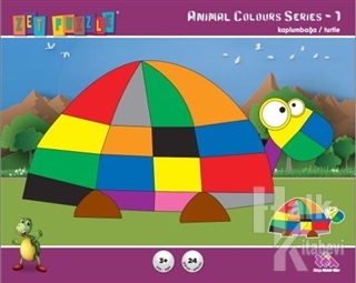 ZET Puzzle Animal Colours Series-1 Kaplumbağa/Turtle - Halkkitabevi