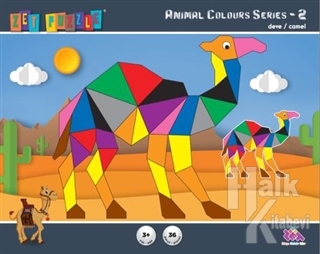 ZET Puzzle Animal Colours Series-2 Deve/Camel - Halkkitabevi