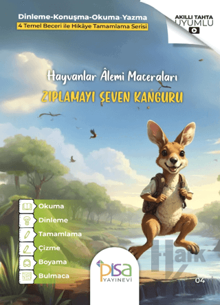 Zıplamayı Seven Kanguru - Halkkitabevi