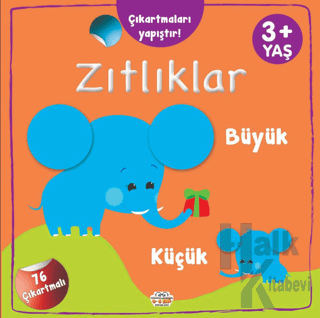 Zıtlıklar Büyük - Küçük Çıkartmaları Yapıştır