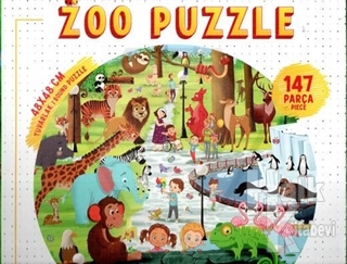 Zoo Puzzle 147 Parça - Halkkitabevi